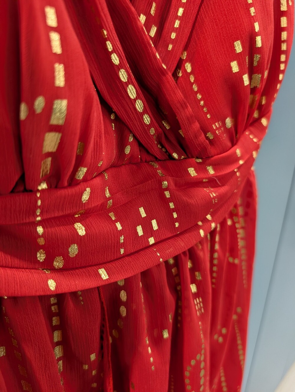 Vintage Le Chateau Grecian Dress - Picture 7 of 9